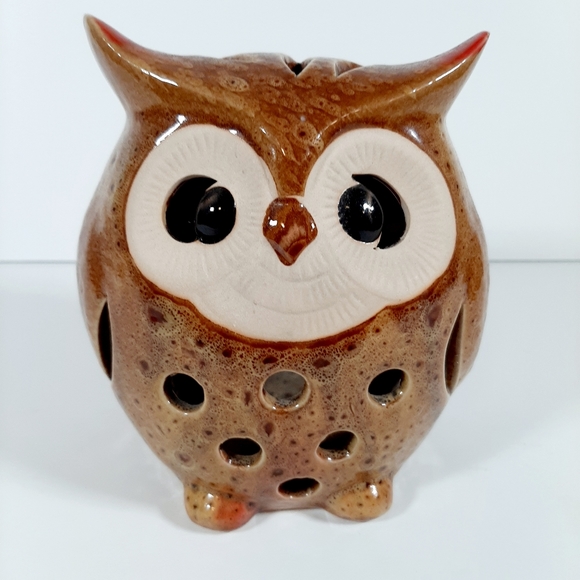 Other - Owl Candle Tea light Holder 5.5"